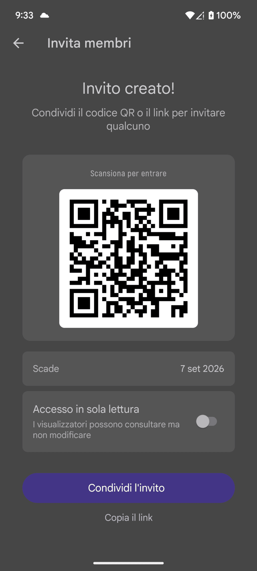 Accesso condiviso