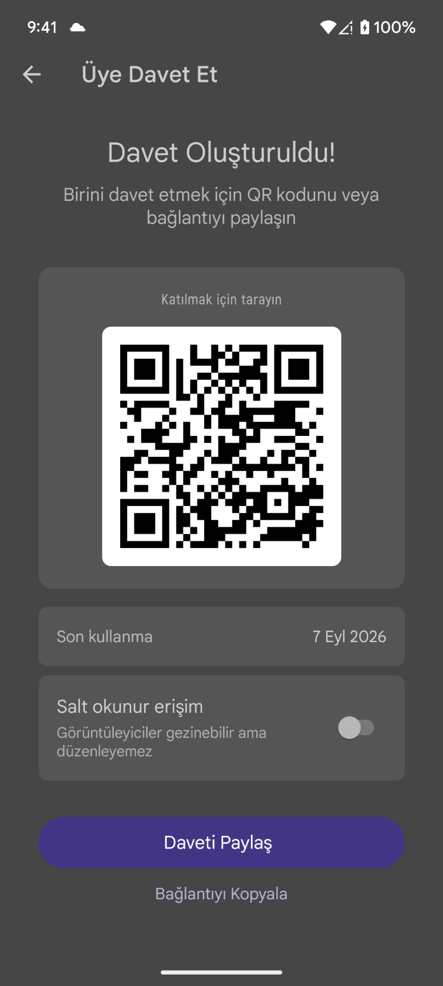 Erişim Paylaşımı